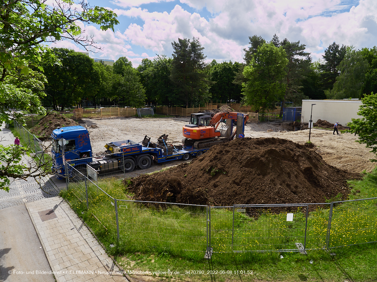 08.06.2022 - Baustelle zur Mütterberatung und Haus für Kinder